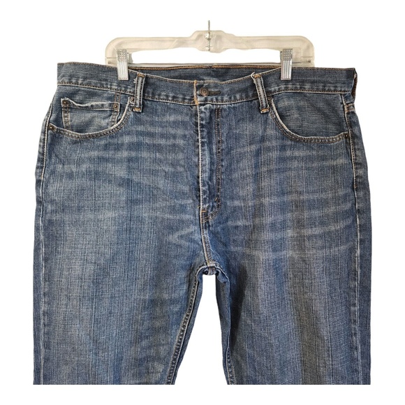 Levis Men's 559 Relaxed Fit Straight Blue Denim Jeans Size 40X32 - Picture 3 of 11